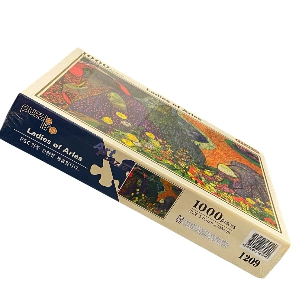 Ladies of Arles Van Gogh 1000 Piece Puzzle PuzzleLife Premium Sealed